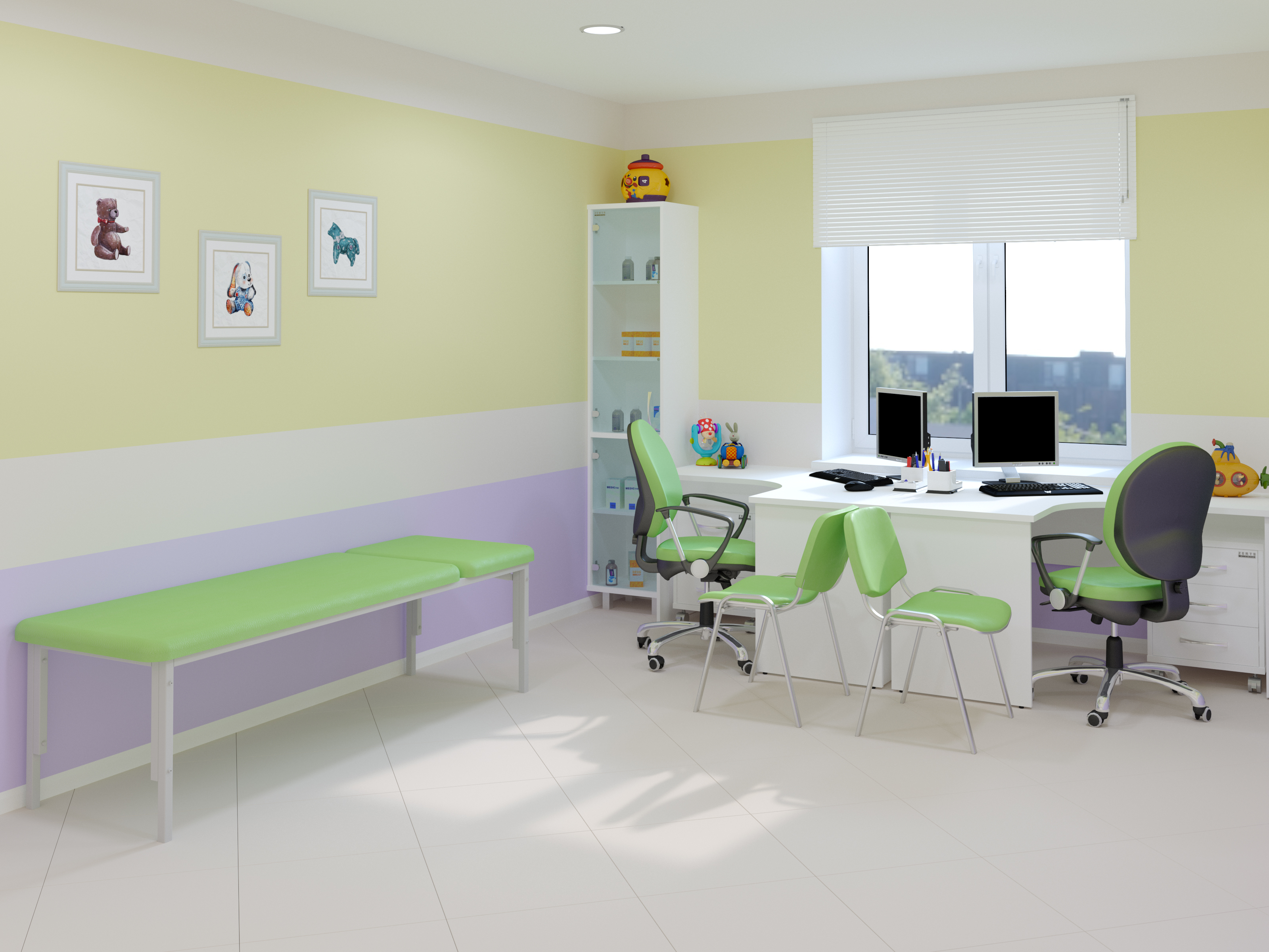 мебель для школьного медицинского кабинета